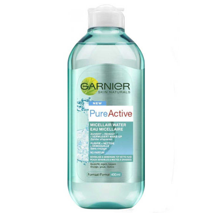 0028523_-pure-active-400-.jpeg میسلار واتر ضد جوش گارنیر مدل Pure Active حجم 400 میل - Image 1