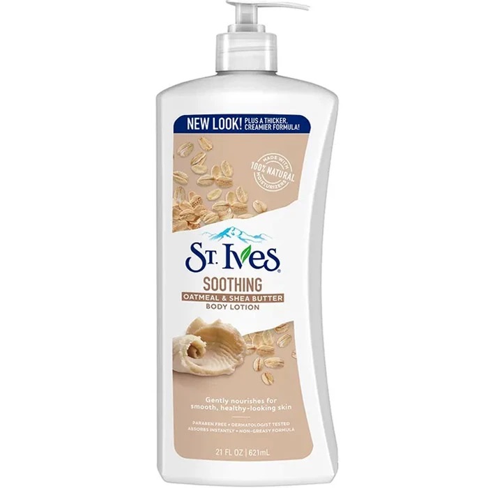 0029067_-soothing-621-.jpeg لوسیون بدن سنت ایوز رایحه جو دوسر شی باتر مدل Soothing حجم 621 میلی لیتر - Image 1