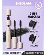 ریمل دو سر حجم دهنده و بلند کننده مژه شیگلم مدل LASH BESTIES - Image 3