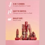 رژلب 4 در 1 مدل مگا شیگلم رنگ Bare Stack - Image 3