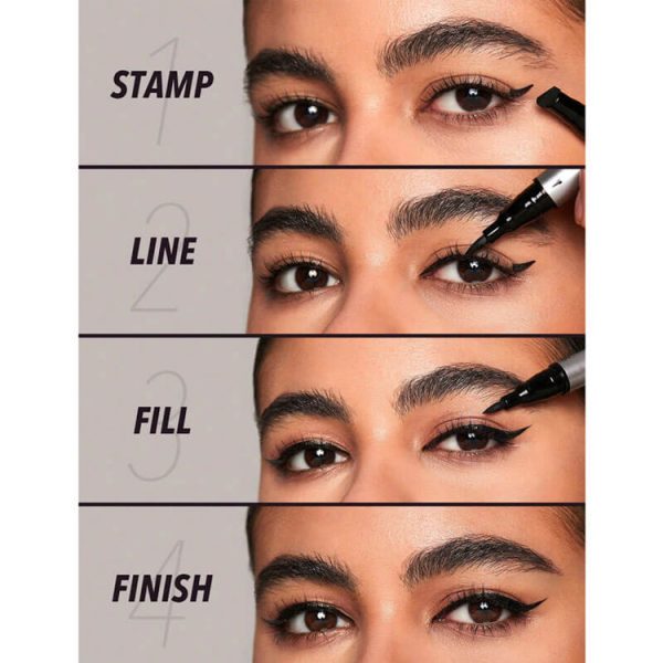 خط چشم دوطرفه استمپی شیگلم SHEGLAM مدل Wing It Waterproof - Image 5