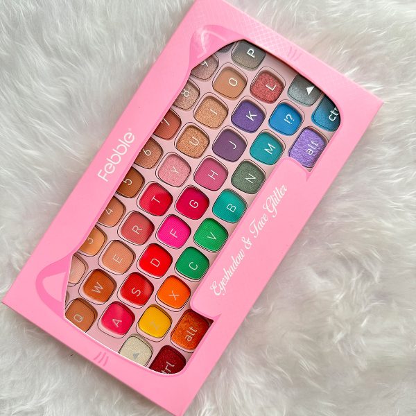 پالت سایه کیبوردی 43 رنگ فبل Febble - Image 4