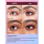 ریمل دو سر بلند کننده و حجم دهنده زرشکی شیگلم مدل Waterproof Burgundy - Image 5