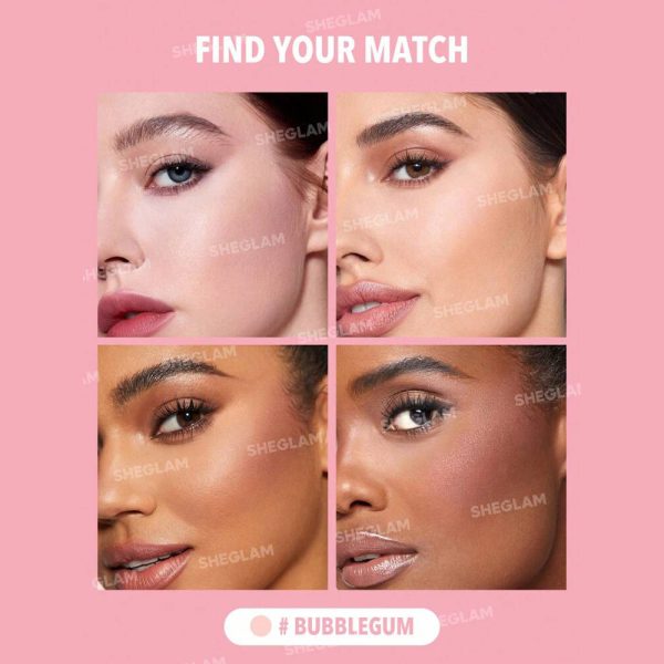 پودر فیکس دومنظوره شیگلم SHEGLAM مدل insta-ready رنگ Bubblegum - Image 3