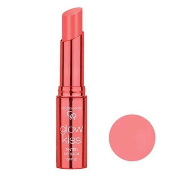 تینت بالم رنگی گلدن رز مدل TINTED GLOW KISS - Image 7
