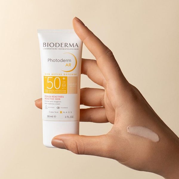 کرم ضد آفتاب رنگی بایودرما مدل SPF+50 Photoderm Ar - Image 2