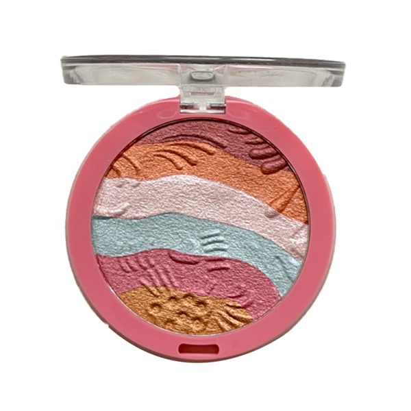 پالت هایلایتر رنگین کمانی Candy Cosmetics - Image 5