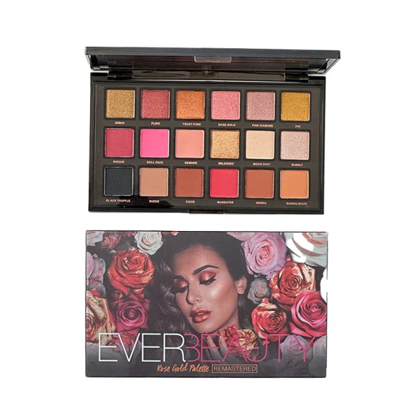 پالت سایه چشم Ever Beauty مدل Rose Gold - Image 2