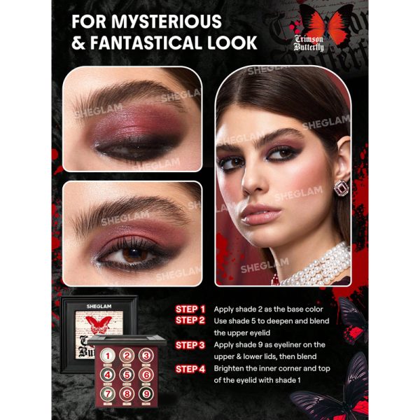 پالت سایه شیگلم مدل Cursed Chrysalis - Image 4