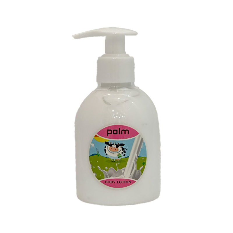 1-78.jpg لوسیون بدن پمپی Palm رایحه شیر حجم 220ml - Image 1