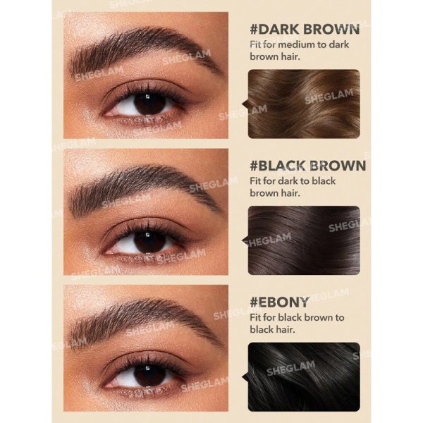 ریمل ژلی ابرو شیگلم Sheglam مدل Striking Brow Gel - Image 4