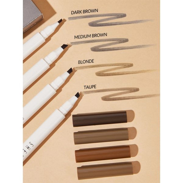 هاشور ابرو مدادی مایع شیگلم مدل Feather Better - Image 4