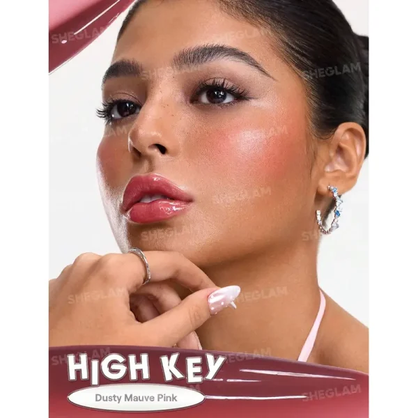 لیپ گلاس ضد آب شیگلم Sheglam مدل Glass Lock Air Gloss رنگ High Key - Image 3