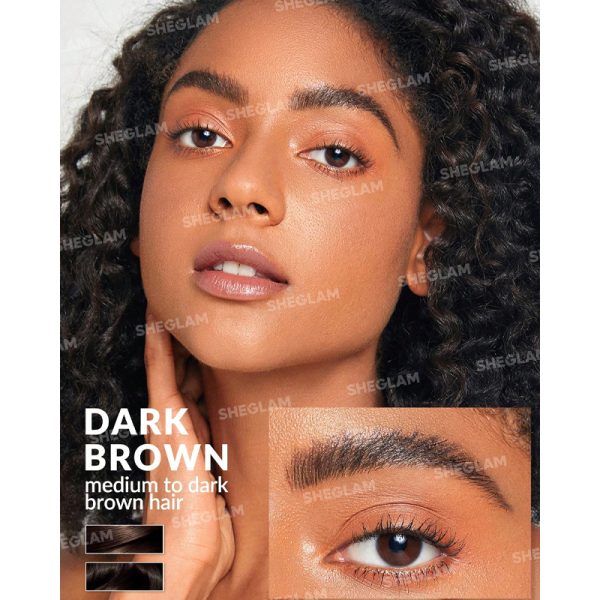 هاشور ابرو مدادی مایع شیگلم مدل Feather Better - Image 6