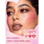 پالت رژگونه کرمی شیگلم SHEGLAM مدل Flush Crush رنگ Blushing Bouquet - Image 3