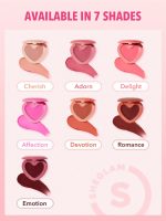 رژگونه قلبی کرمی Playing Cupid شیگلم Sheglam - Image 2