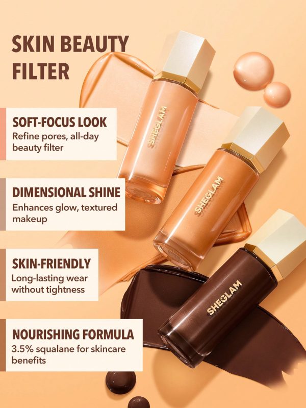 کرم پودر درخشان شیگلم Sheglam مدل Sunburst Glow Mixer حجم 30ml - Image 2