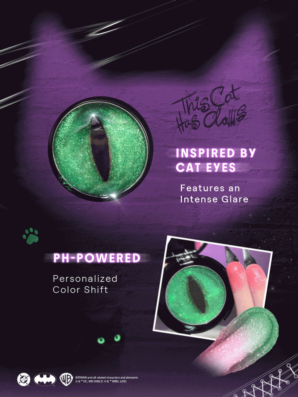 رژگونه دو رنگ شیگلم Sheglam کالکشن CatWoman مدل Black Cat Color - Image 2