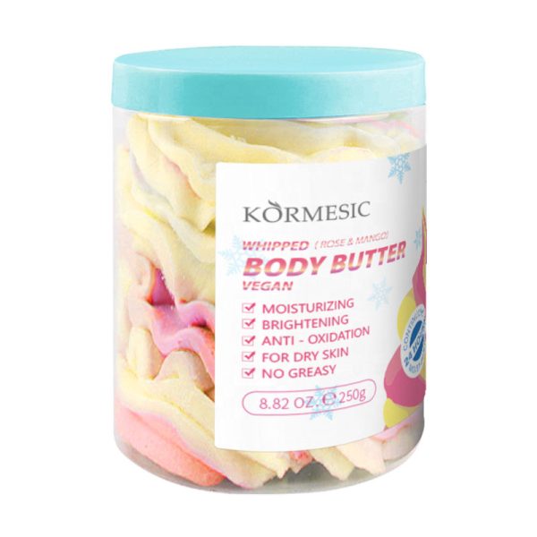 کره بدن بستنی KORMESIC رایحه رز و انبه Rose & Mango حجم 250g - Image 5