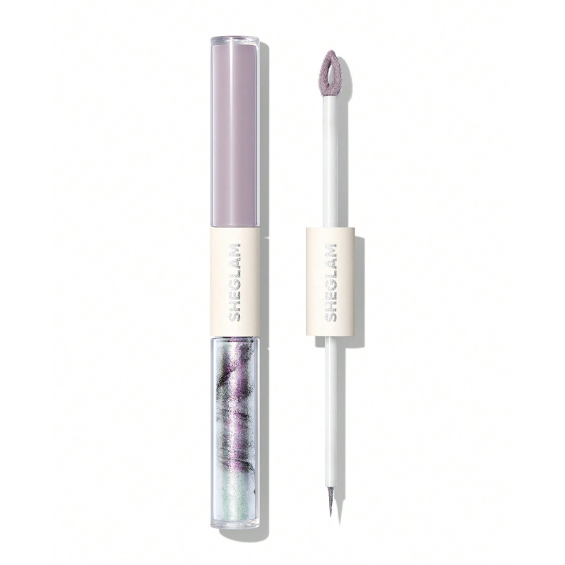 23-3.jpg سایه چشم مایع دو سر شیگلم مدل گلیتردار - Image 1