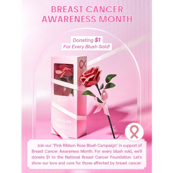 رژگونه گل رز شیگلم Sheglam Pink Ribbon Rose - Image 4