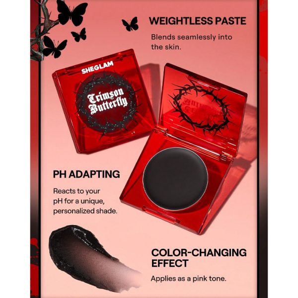 کالکشن پروانه زرشکی شیگلم Sheglam مدل Crimson Butterfly - Image 6