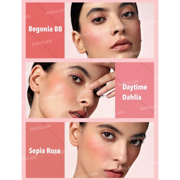 پالت رژگونه پودری شیگلم مدل Floral Flush - Image 5