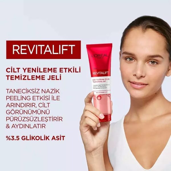شوینده صورت ضد لک لورال مدل REVITALIFT حجم 150ml - Image 2