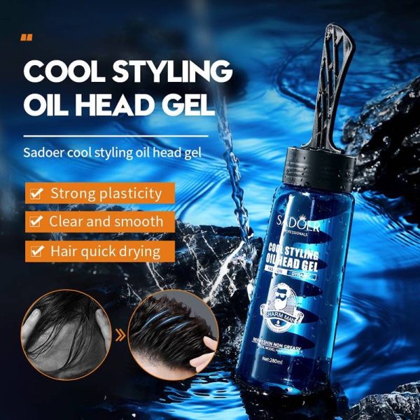 ژل حالت دهنده مو شانه دار مردانه سادور SADOER حجم 280ml - Image 3