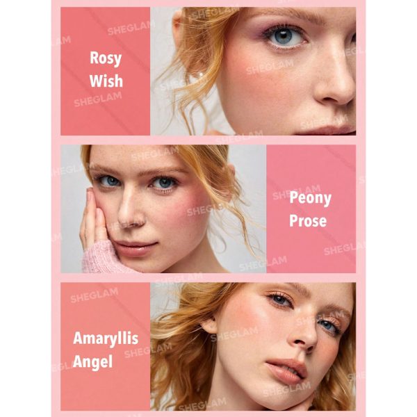 پالت رژگونه پودری شیگلم مدل Floral Flush - Image 6