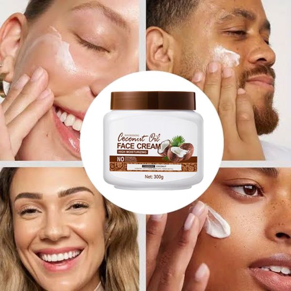 کرم مرطوب کننده و آبرسان صورت نارگیل سادور Sadoer Face Cream Coconut حجم 300g - Image 2