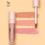 رژلب مایع مات گلدن رز Golden Rose مدل NUDE LOOK - Image 2
