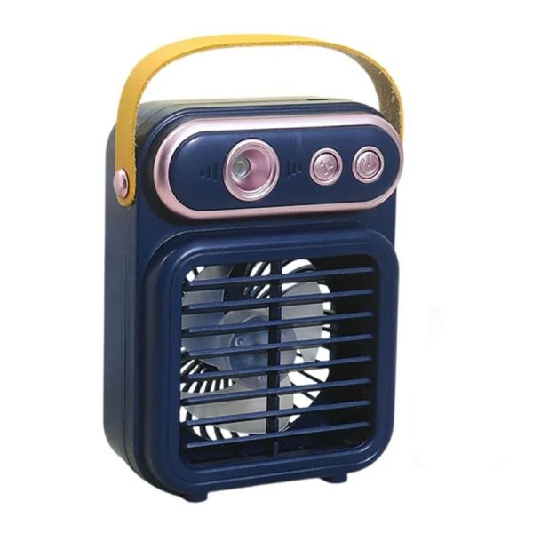 فن خنک‌ کننده قابل حمل با اسپری آب مینی Retro مدل Spray Fan color air - Image 5