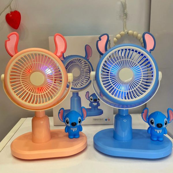 پنکه فانتزی رومیزی چراغدار استیج مدل Table Fan - Image 2