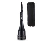 خط چشم ژلی حاوی رنگدانه قوی مدل مشکی Black فلورمار Flormar