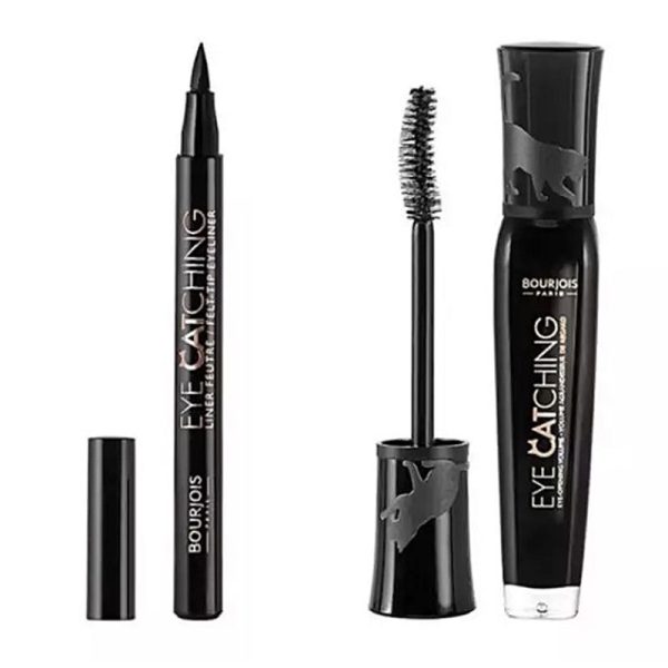 کیت آرایش چشم 3 تکه ریمل،خط چشم،شابلون بورژوآ BOURJOIS Paris - Image 2