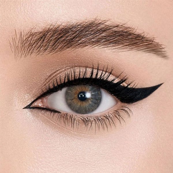 خط چشم ژلی حاوی رنگدانه قوی مدل مشکی Black فلورمار Flormar - Image 2