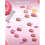 لیپ گلاس ضد آب شیگلم Sheglam مدل Glass Lock Air Gloss رنگ Strawberry Milk - Image 7