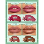 ست رژ لب ستاره ای مینی سایز و 4 عددی شیگلم مدل های بیم - Image 3