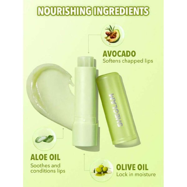 بالم لب جامد درمانی شیگلم SHEGLAM Pout PHresh Color Changing Lipstick-Avocado - Image 2