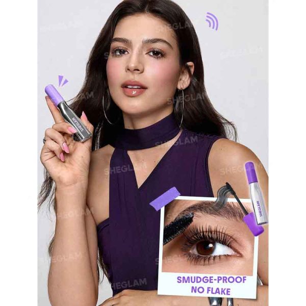 ریمل ضد آب حجم دهنده مشکی شیگلم Sheglam مدل Lashlighter Mega Boost Mascara - Image 2