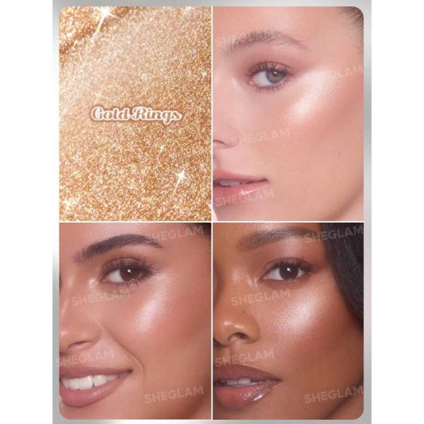 هایلایتر استیکی شیگلم Sheglam مدل Buttery Bling Highlight Stick رنگ Gold Rings - Image 2