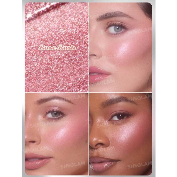 هایلایتر استیکی شیگلم Sheglam مدل Buttery Bling Highlight Stick رنگ Rose Rush - Image 2