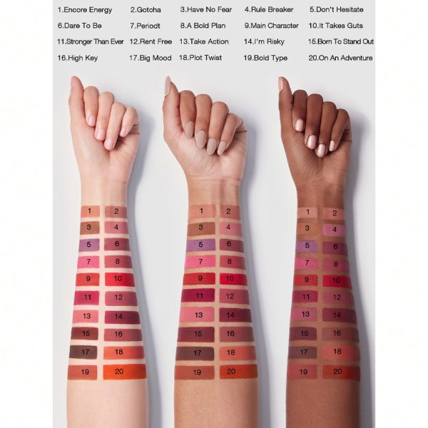 رژلب جامد مات شیگلم مدل داینامات بوم Dynamatte Boom Long - Image 3