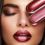 رژ لب متالیک کیکو Kiko MIlano مدل metal liquid lip colour رنگ 06 Bordeaux - Image 5