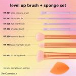 ست براش و پد 8 عددی ریل تکنیک LEVEL UP BRUSH - Image 2