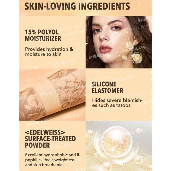 کانسیلر کرمی کاسه ای شیگلم Sheglam مدل Rapid Retouch Cream Concealer - Image 2