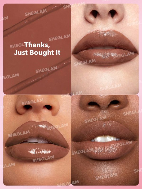 رژلب نیم براق شیگلم SHEGLAM مدل Cream Allure - Image 2