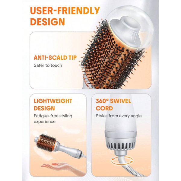 برس حرارتی صاف کننده مو ضد سوختگی Anti-Burn Hot Comb شیگلم Sheglam - Image 5