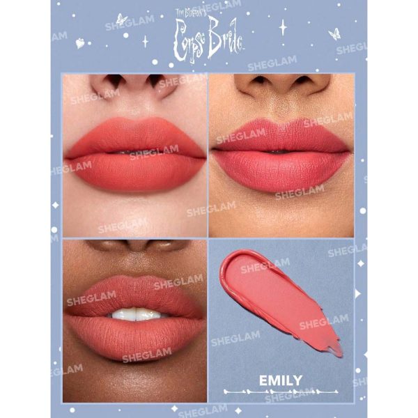 رژ لب مایع شیگلم SHEGLAM مدل Everlasting Love رنگ Emily - Image 4